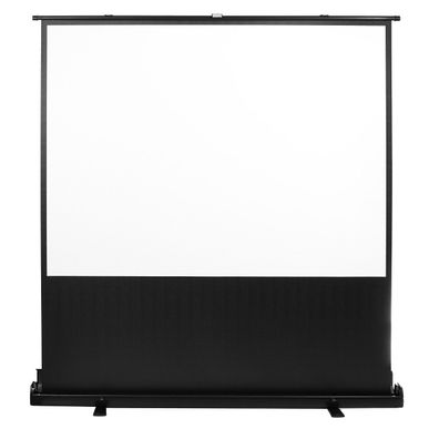 MC-210 Maclean Rolloleinwand (Bodenprojektionswand 66 Zoll 16:9 Tragbar)