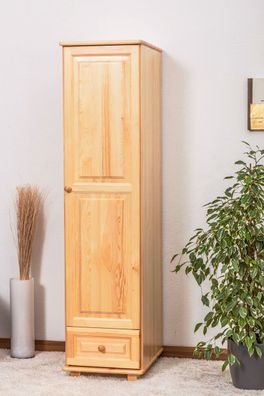Schrank Kiefer Vollholz massiv natur 002 - Abmessung 190 x 47 x 60 cm (H x B x T