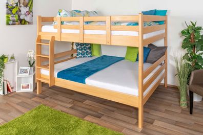 Stockbett 160 x 200 cm für Erwachsene "Easy Premium Line" K24/n, Kopf- und Fußte
