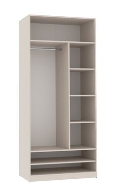 Offener Kleiderschrank | Cabecao 02 | Kaschmir | 206 x 90 x 51 cm | eine Kleider