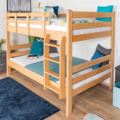 Etagenbett 120 x 190 cm für Erwachsene "Easy Premium Line" K24/n, Kopf- und Fußt