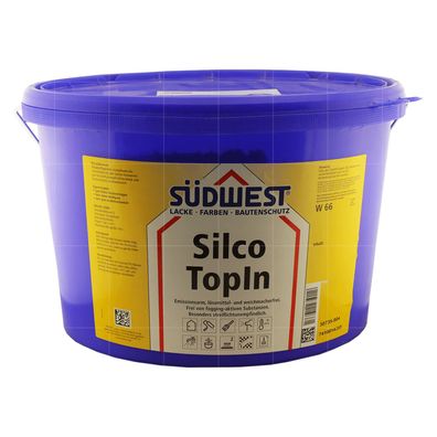 Suedwest SILCO TOPIN 12.5 LTR WEISS Innenfarbe Wandfarbe Dispersion