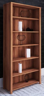 Regal Tasman 17 Kernbuche massiv geölt - Abmessungen: 212 x 100 x 36 cm (H x B x