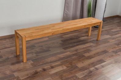 Bank Wooden Nature 134 Kernbuche massiv - 180 x 33 cm (L x B)
