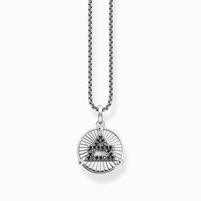 Thomas Sabo - KE2149-643-11-L50V - Collier - Unisex - 925er Silber geschwärzt