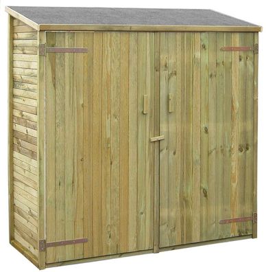 2er Set: Gartenschrank - Abmessungen: 150 x 73 x 190 cm (L x B x H)