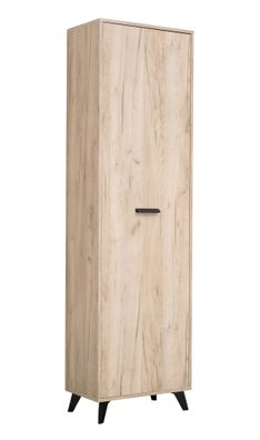 Garderobenschrank mit vier Fächer Vracar 06, eine ausziehbare Kleiderstange, ABS