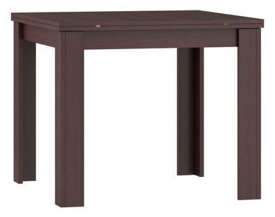 Esstisch ausziehbar Tabubil 14, Farbe: Wenge - Abmessungen: 85-170 x 85 cm (B x