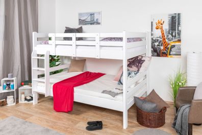 Etagenbett / Stockbett "Easy Premium Line" K24/n, Kopf- und Fußteil gerade, Buch