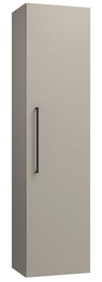 Badezimmer - Hochschrank Noida 46, Farbe: Beige ? 138 x 35 x 25 cm (H x B x T)