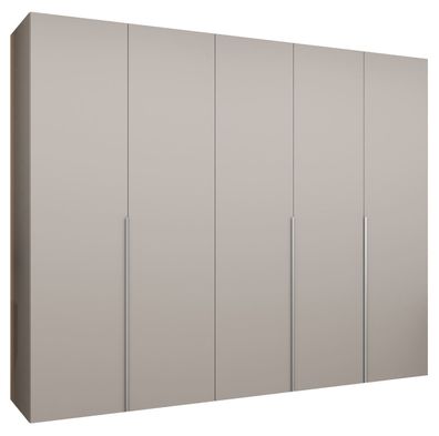Drehtürenschrank mit Soft-Close-Funktion Eiger 43, Farbe: Kaschmir, 2,5 Meter br