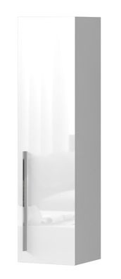 Hängeschrank Garim 39, Farbe: Weiß Hochglanz - Abmessungen: 115 x 30 x 29 cm (H