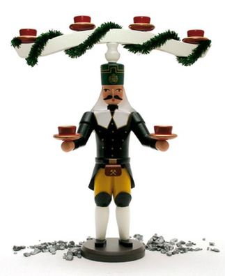 Lichterbergmann bunt Lichterträger mit Joch HxBxT 22x18x6,5cm NEU Engel Bergmann