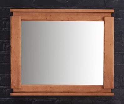 Spiegel Tasman 26 Kernbuche massiv geölt - Abmessungen: 80 x 115 x 2 cm (H x B x
