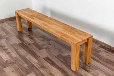 Bank Wooden Nature 132 Kernbuche massiv - 180 x 33 cm (L x B)