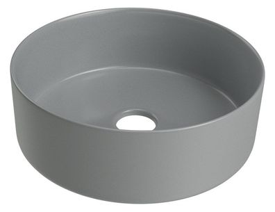 Bad - Waschbecken Dhule 25, Farbe: Grau matt ? 12 x 36 x 36 cm (H x B x T)