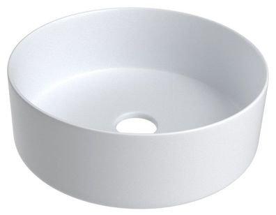Bad - Waschbecken Dhule 24, Farbe: Weiß matt ? 12 x 36 x 36 cm (H x B x T)