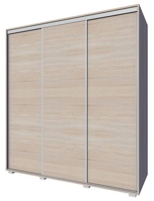 Schiebetürenschrank / Kleiderschrank Rabaul 42, Farbe: Sonoma Eiche - Abmessunge
