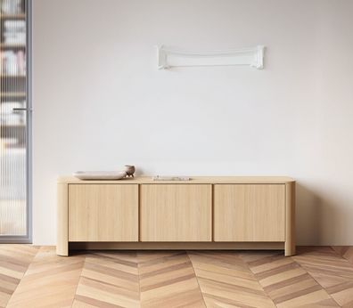 TV-Unterschrank | Vytgarth 02 | Eiche | 52 x 168 x 39 cm | Einfarbig | schlichte