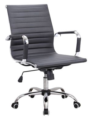 Drehstuhl Tamest 107 in Schwarz, 89 - 99 x 54 x 60 cm, Bürostuhl, drehbar und hö
