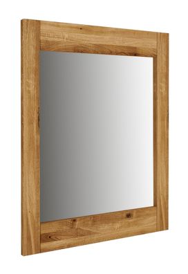 Spiegel Kapiti 25 Wildeiche massiv geölt - Abmessungen: 70 x 70 x 2 cm (H x B x