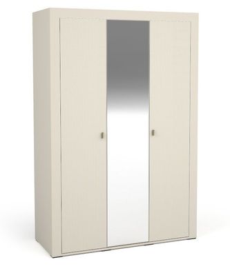 Stylischer Kleiderschrank mit sieben Fächer und eine Kleiderstange Barbe 06, ABS
