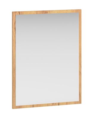 Spiegel Lautela 09, Farbe: Eiche - Abmessungen: 65 x 50 x 2 cm (H x B x T)