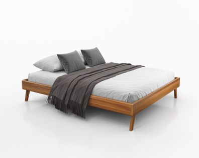 Doppelbett / Gästebett Engordany 11 | Buche Vollholz massiv | lackiert | Liegefl