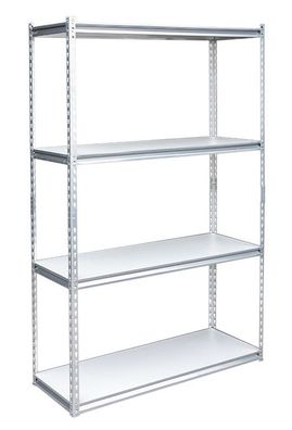 Schwerlastregal Mod. Basic 02 - Abmessungen: 183 x 120 x 40 cm (H x B x T)