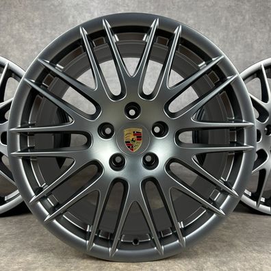 Porsche Felgen Cayenne E2 958 20" Original RS Spyder Design Turbo S GTS 9,5J 92A