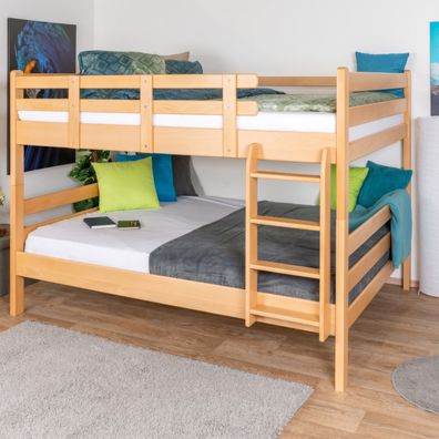 Stockbett 160 x 190 cm für Erwachsene "Easy Premium Line" K24/n, Kopf- und Fußte