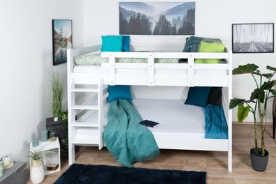 Stockbett 140 x 190 cm für Erwachsene "Easy Premium Line" K24/n, Kopf- und Fußte