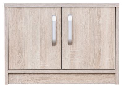 Schuhschrank Paseh 19, Farbe: Sonoma Eiche - Abmessungen: 43 x 60 x 37 cm (H x B