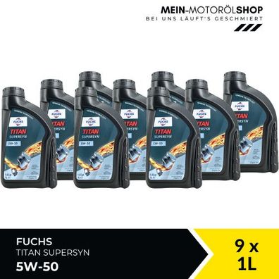 Fuchs Titan Supersyn 5W-50 9x1 Liter