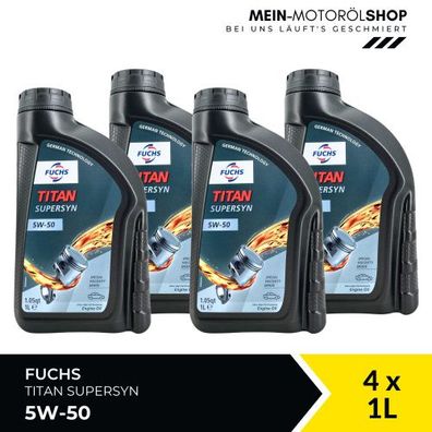 Fuchs Titan Supersyn 5W-50 4x1 Liter