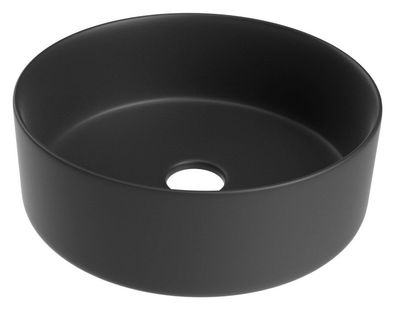 Bad - Waschbecken Dhule 26, Farbe: Schwarz matt ? 12 x 36 x 36 cm (H x B x T)