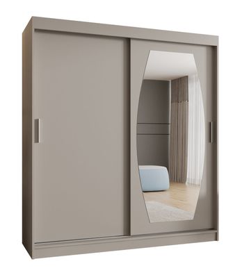 Kleiderschrank / Schiebetürenschrank Musala 16, Farbe: Kaschmir, 1,8 Meter breit