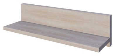 Hängeregal / Wandregal Kerowagi 07, Farbe: Sonoma Eiche - Abmessungen: 30 x 118