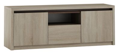 TV-Unterschrank Popondetta 12, Farbe: Sonoma Eiche - Abmessungen: 52 x 140 x 38