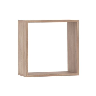 Hängeregal / Wandregal | Fafe 17 | Eiche Cremona | 42 x 42 x 22 cm | Holzoptik |
