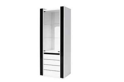 Vitrine Livadia 09 - Abmessungen: 185 x 72 x 45 cm (H x B x T)
