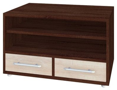 TV-Unterschrank Curug 06, Farbe: Nuss / Ulme - Abmessungen: 53 x 90 x 50 cm (H x