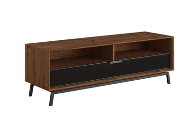 TV-Unterschrank mit einer Schublade Salleron 05, Eiche massiv geölt, Farbe: Taba