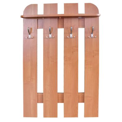 Garderobe Paseh 22, Farbe: Erle - Abmessungen: 126 x 80 x 24 cm (H x B x T)