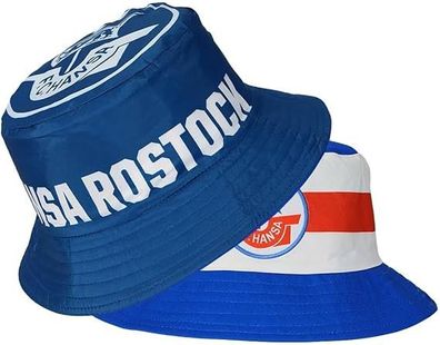 FC Hansa Rostock Bucket Hat Wendehut Anglerhut Fischerhut Mütze 4262483950135