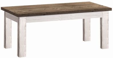 Couchtisch "Kilkis" Kiefer altweiß 29 - 120 x 60 x 49 cm (B x T x H)