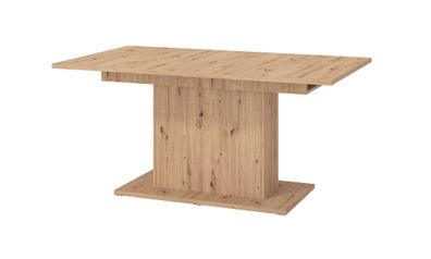 Ausziehbarer Esstisch Palan 01, Farbe: Eiche Artisan, ABS-Kantenschutz, Maße: 16