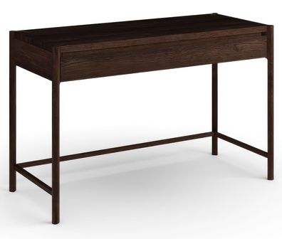 Schminktisch | Farbe: Tabacco | 1 Schublade | Soft Close System | Massivholz | E