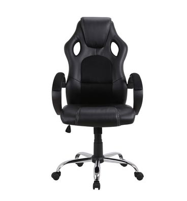 Drehstuhl Tamest 68, Farbe: Schwarz - Abmessungen: 108 - 118 x 60 x 70 cm (H x B
