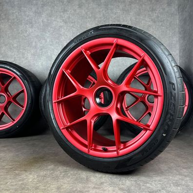 Porsche 992 GT3 RS Felgen 20/21" Pyrored Original ZV Magnesium 992044681CQ